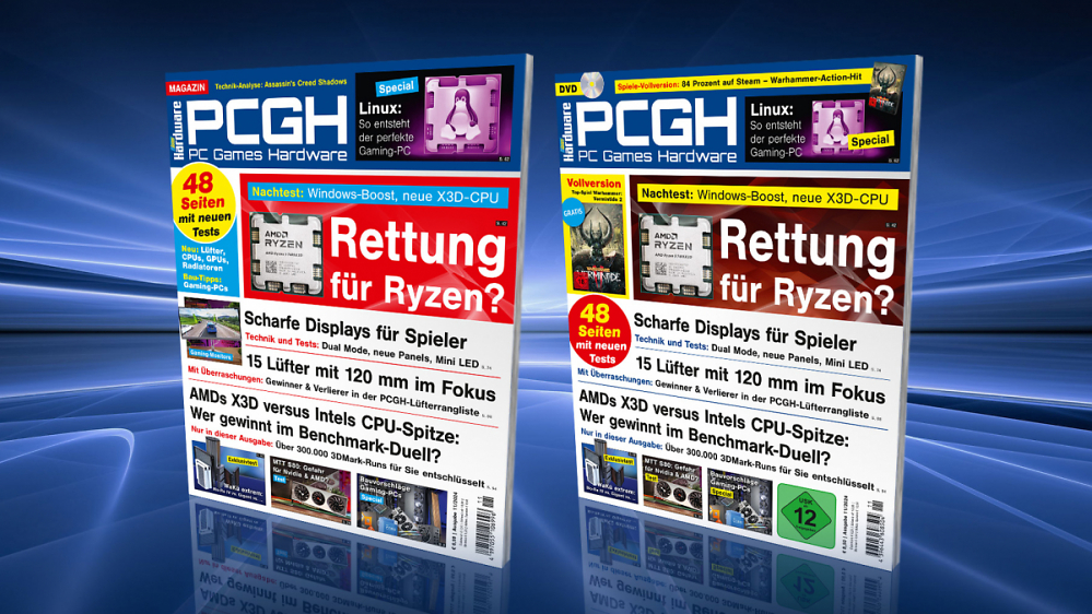 Rettung für Ryzen 9000 dank Windows-Boost? Das und mehr im PCGH-Heft 11/2024