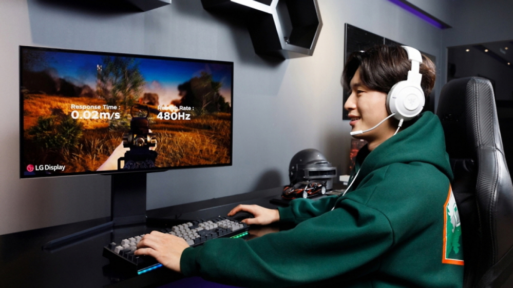 OLED, WQHD und 480 Hz: LG beginnt Massenproduktion für neue Gaming-Monitore