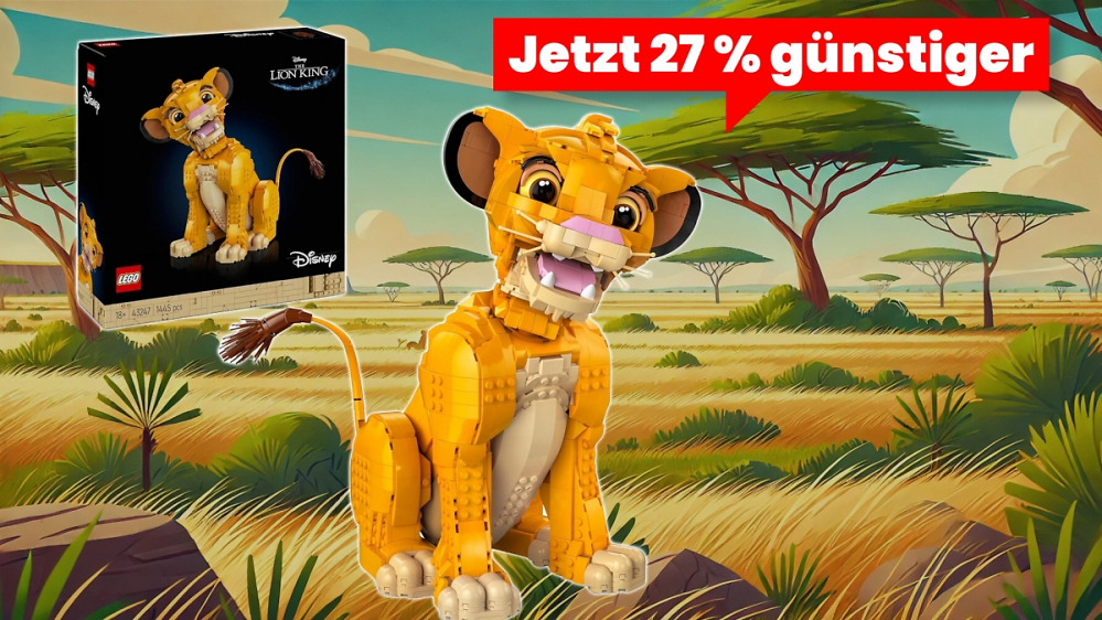 Hakuna Matata für dein Budget: "Der König der Löwen" als Lego-Set mit 27 % Rabatt