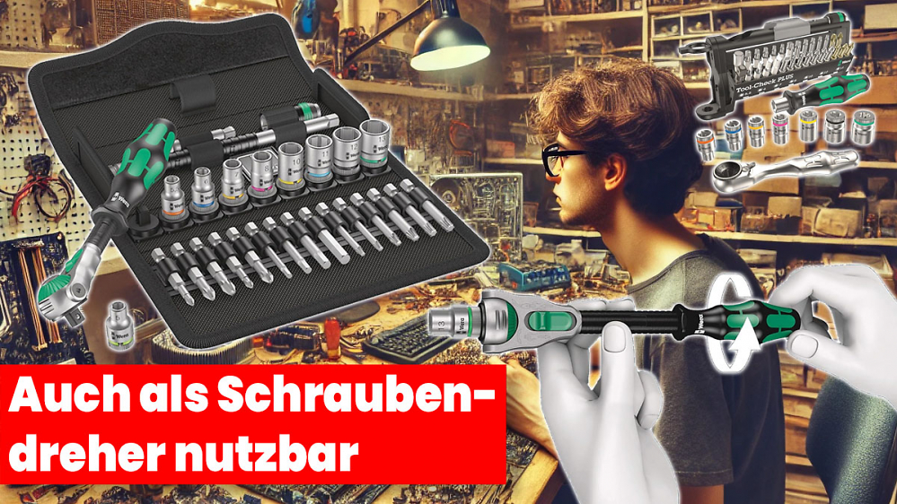 Deal: Ratsche Wera Zyklop Speed ist auch Schraubendreher - und hier am günstigsten 