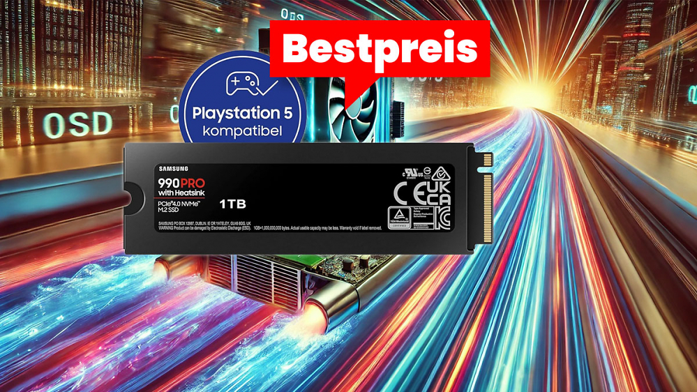 Deal: Vor den Prime Deal Days gibt die Samsung 990 Pro zum Bestpreis (Update)