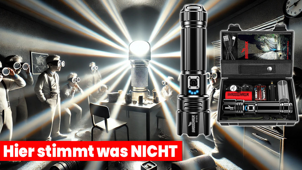Ein Deal? Amazons Taschenlampen Bestseller angeblich heller als Stadionslichtmast