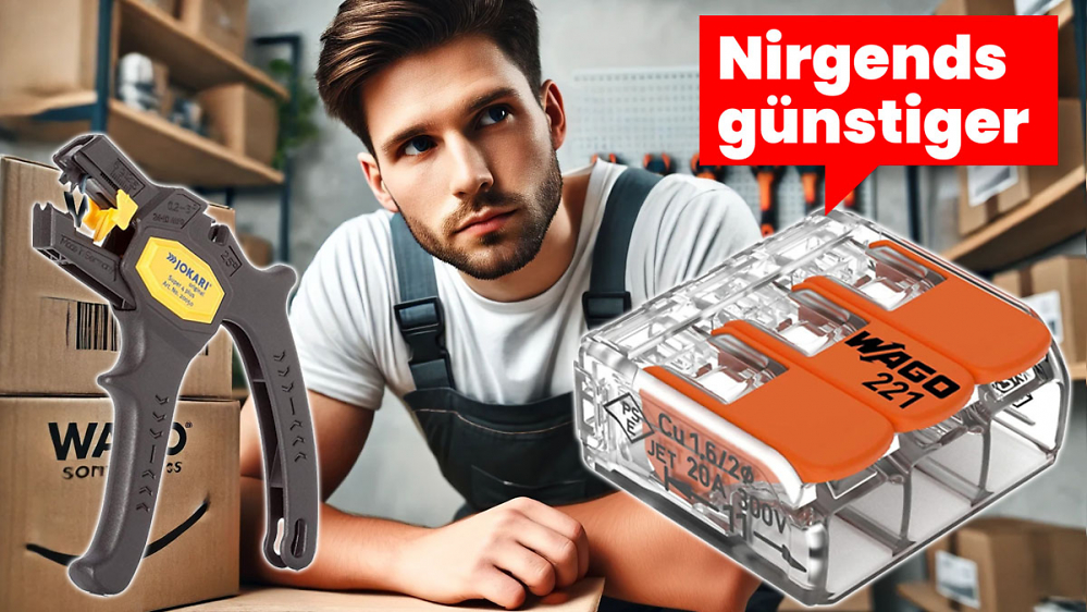 Bastler-Deal: Wago Klemmen mit Hebel im 50er-Set bei Amazon zum Bestpreis im Angebot