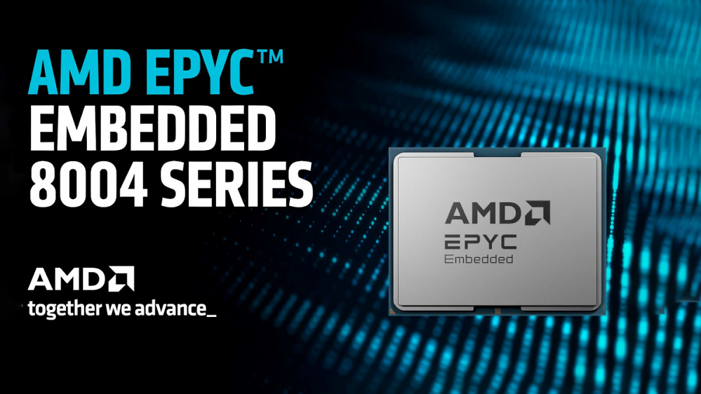 AMD Epyc Embedded 8004: 64× Zen 4c und 1.152 GiB DDR5