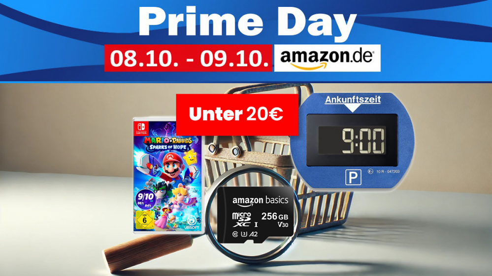 Zum Prime Deal Days Finale: microSD-Speicherkarten, Mario und Rabbids und mehr für unter 20 Euro