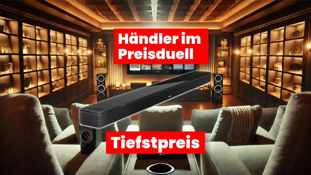 Media Markt schlägt Amazon: 400 Euro beim Black (Friday) Deal auf Bose-Soundbar sparen 
