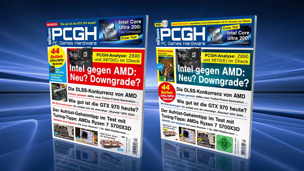 AMD Ryzen 5700X3D im Tuning-Guide: Das und mehr im PCGH-Heft 12/2024!