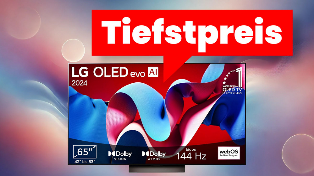Super-Deal - günstig wie nie: Bis zu 4.000€ Rabatt für LG OLED TV C4 (2024) - einer der besten Fernseher, die es gibt