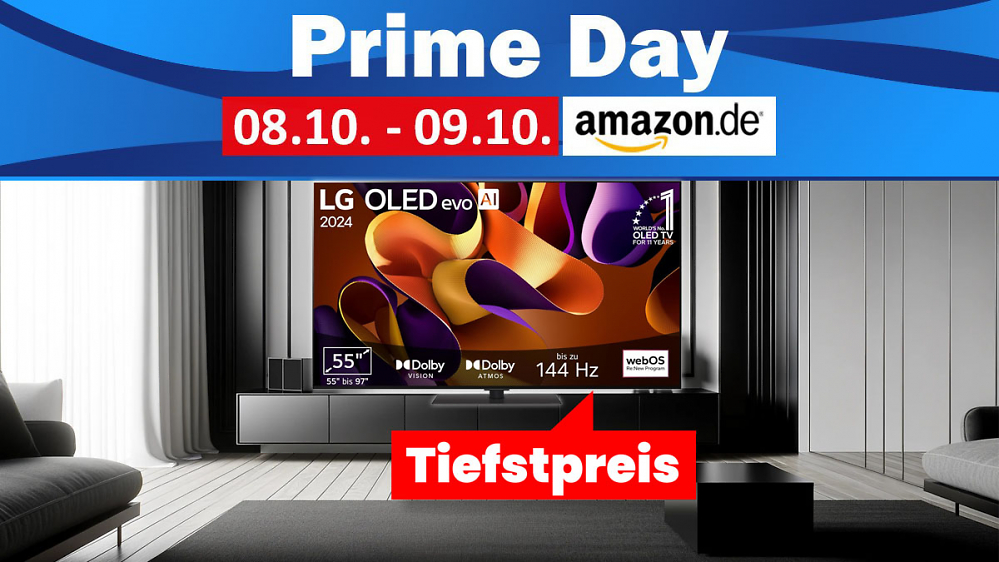 Tiefstpreis? "Bester OLED-TV des Jahres" bei Prime Deal Days über 1.000 Euro günstiger