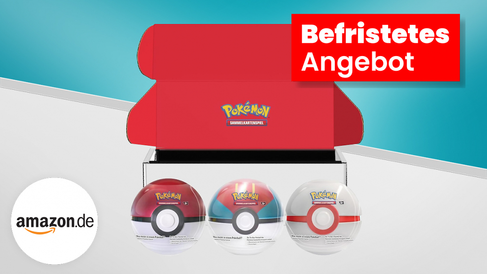 Deal: Amazon drückt den Preis bei den Pokébällen - aber nur für kurze Zeit