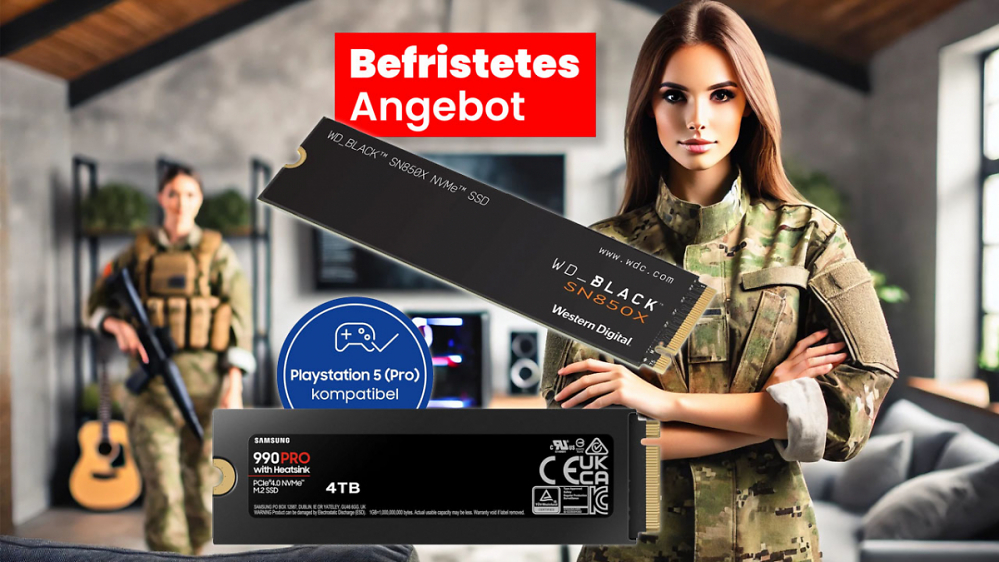 Deal vor Black Friday: Amazon und Media Markt schmeißen PS5-SSDs raus