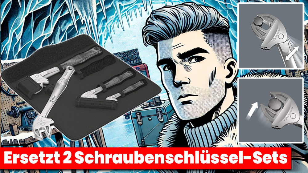 Schrauber-Deal: Selbst einstellende Wera Maulschlüssel günstig wie lange nicht bei Amazon