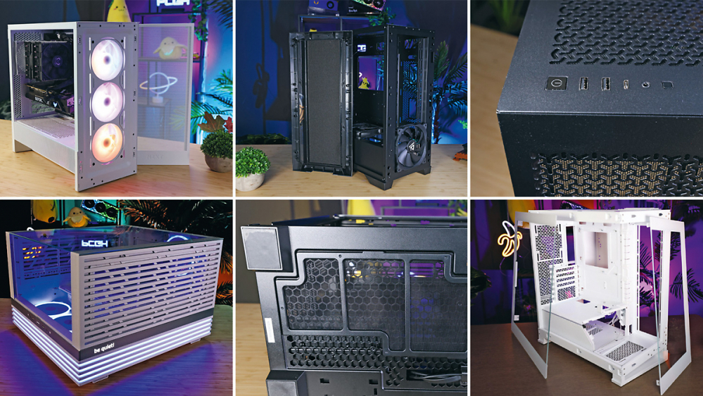  Sechs PC-Gehäuse im Test: Von RGB-Fishtank bis gedämmtem Midi-Tower