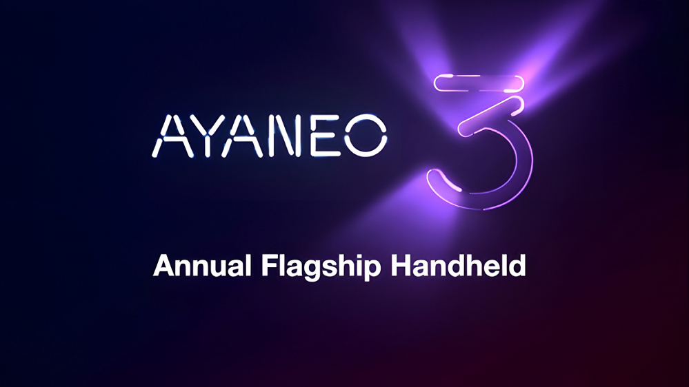 Ayaneo 3: Teaser zum "Flagschiff Windows-Handheld"