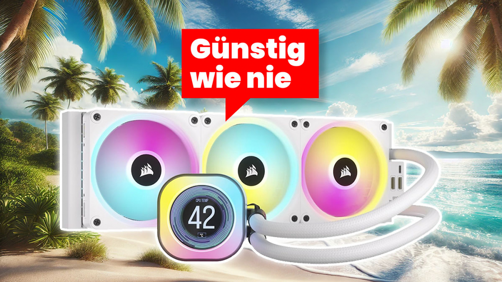 Deal: Amazon verschleudert Corsair-Wasserkühlungen bis zur iCUE Link H150i LCD