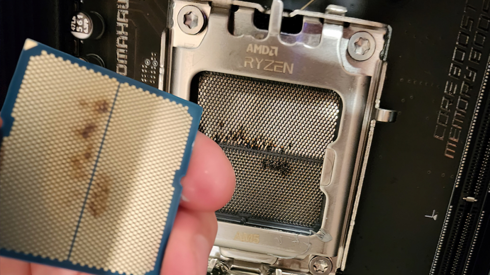 Ryzen 7 9800X3D: CPU-Brand wohl selbst verschuldet 