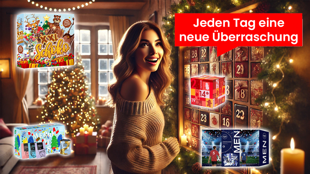 Advent, Advent, der Preis, er brennt: Adventskalender für Kinder und Erwachsene bei Amazon zu Black-Friday-Preisen sichern