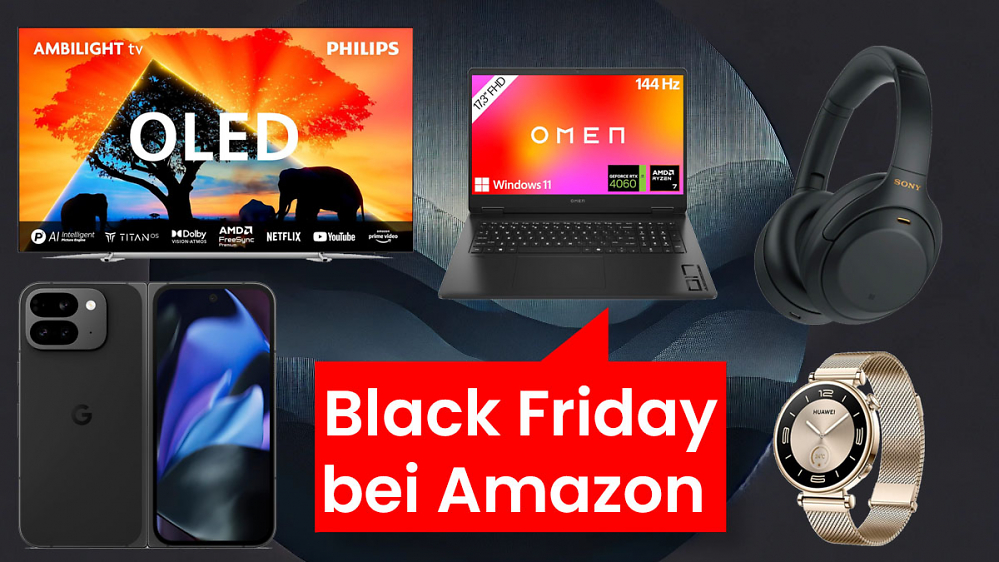 Warum warten? So viele frühe Black-Friday-Deals bei Amazon wie nie zuvor: 50 Top-Angebote mit Rabatten bis zu 65% (Update)