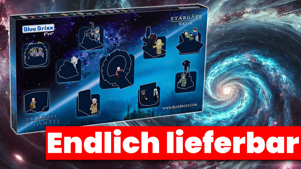 Deal für Lego-Fans? Stargate Adventskalender von Bluebrixx endlich lagernd erhältlich