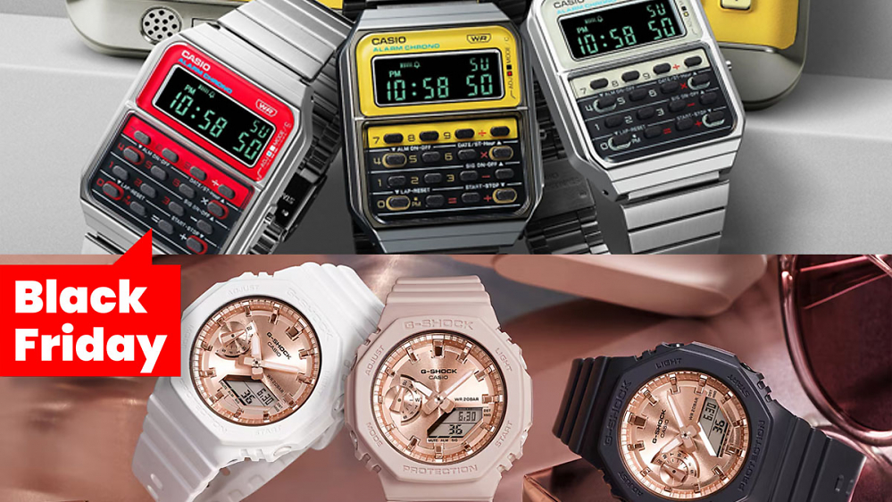 Cooler als die Apple Watch: Casio Vintage Digitaluhr mit Taschenrechner kurz mit Black-Friday-Rabatt - auch G-Shock im Sonderangebot