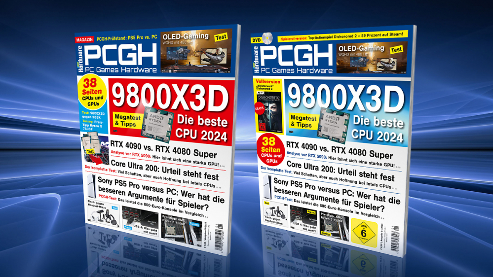 Ryzen 7 9800X3D im XXL-Test: Das Cache-Monster im Fokus! Jetzt in PCGH 01/2025