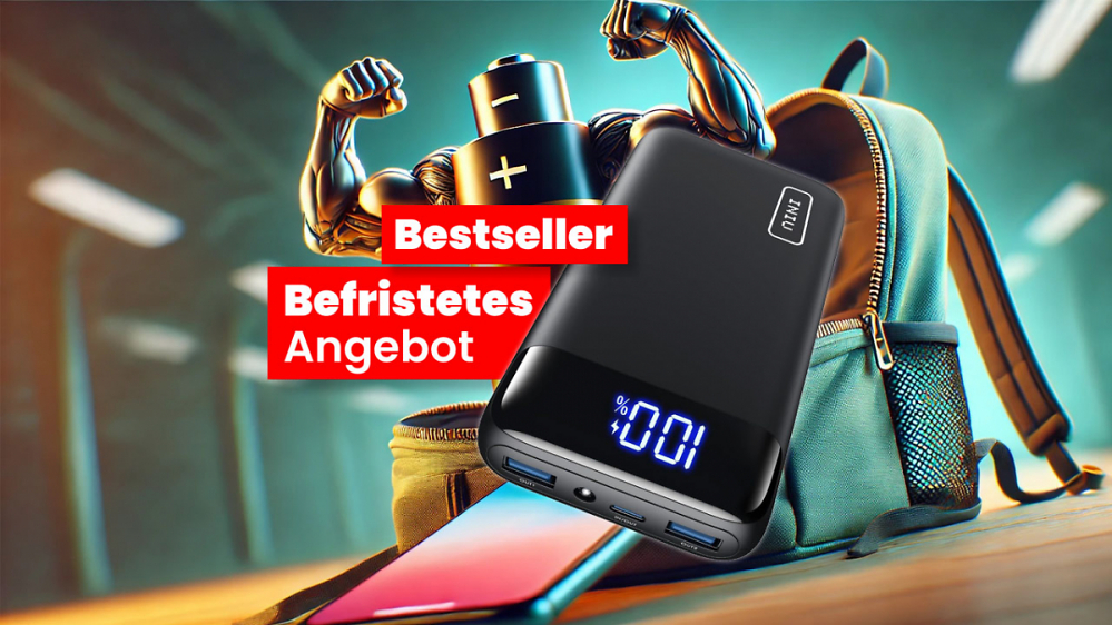 Bestseller im Sale: Tausendfach verkaufte Powerbank gibt's 51 Prozent günstiger 