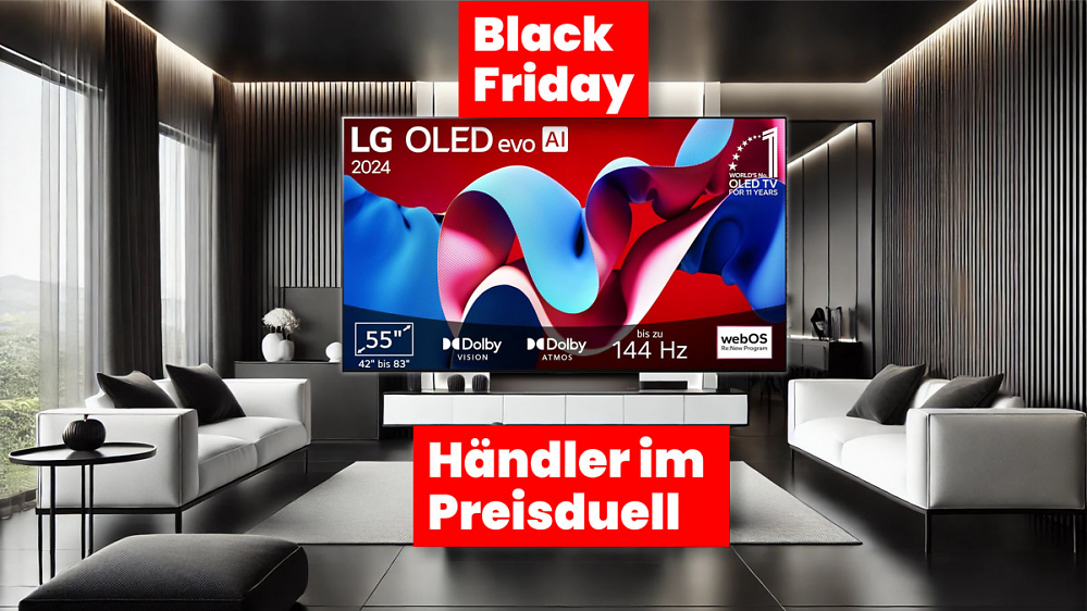 Deal vor Black Friday: Amazon vs. Media Markt - Ausgezeichneter LG OLED-TV unter 1.000 Euro
