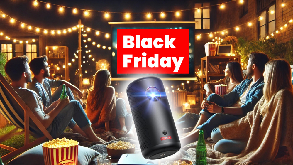 Black-Friday-Angebot: Nebula Capsule3 Mini Beamer - kompaktes Kino zum Tiefstpreis
