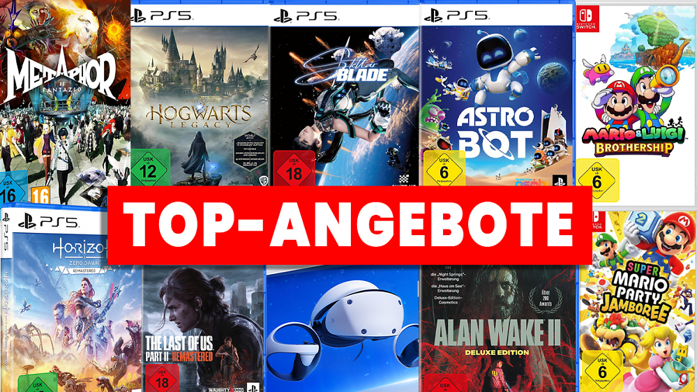 Black Friday Gaming-Schnäppchen: Die besten Deals für Nintendo, PlayStation, Xbox und PC