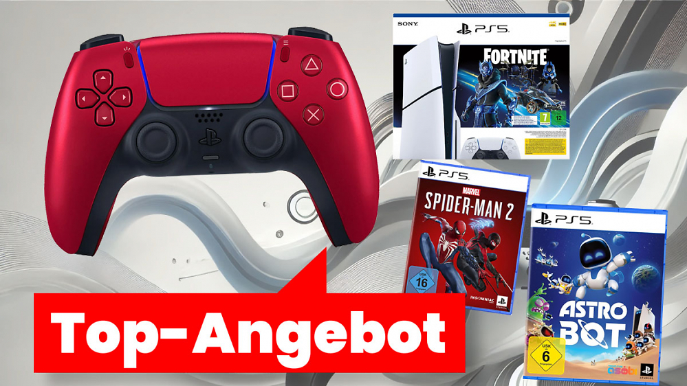 Amazon vs. MediaMarkt: PS5-Controller beim Black Friday zum Spitzenpreis - auch Konsole & Games viel günstiger