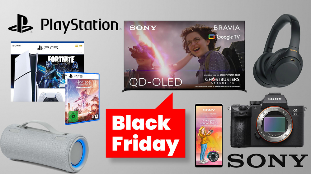 Amazon schmeißt Sony raus: 43 Black-Friday-Deals für PS5, Fernseher, Smartphones, Kopfhörer, Kameras & Co. - Rabatte bis zu 71% (Update)