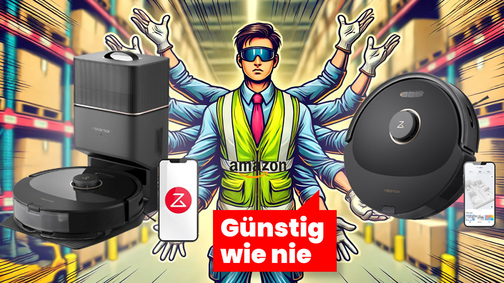Amazon verschleudert Saugroboter: Bis 54% Black-Friday-Rabatt auf Topgeräte von Roborock, Dreame & Ecovacs