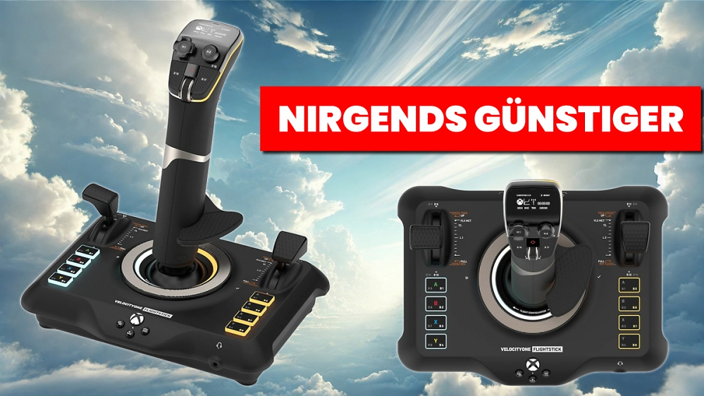 Deal: Auftakt zum Flight Simulator 2024: Amazon haut Topseller-Flightstick für 89,99 € raus - aber nur kurz
