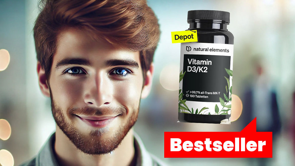 Perfekt für den Winter: Vitamin D3 + K2 beim Black Friday 30% günstiger - über 20.000 haben schon zugeschlagen