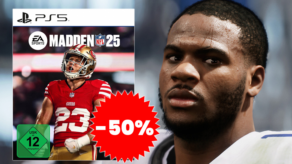 Touchdown-Deal zum halben Preis: EA Sports Madden NFL 25 mit 50 % Rabatt bei Amazon