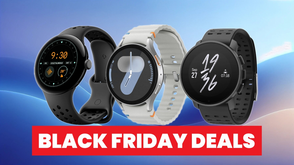 Smartwatch-Deals: Bis zu 55 % Rabatt am Black Friday — Samsung, Google, Apple und mehr