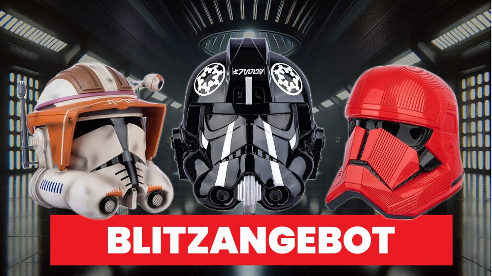 Blitzangebot für Star-Wars-Fans: Authentische Helme für Sammler und Cosplay ab 59,99 €