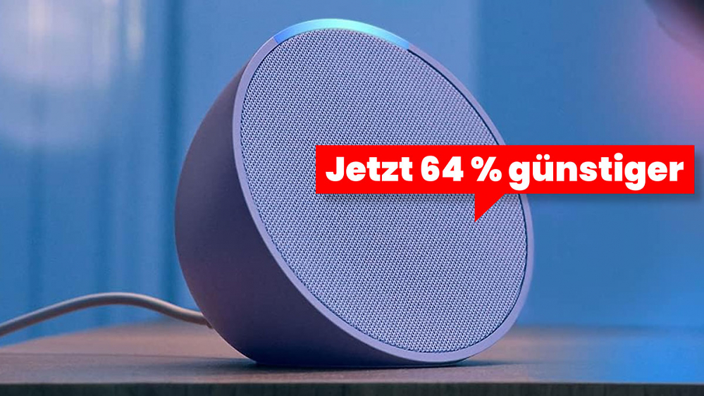 Deal: Gefühlt jeder kauft vor Weihnachten diesen Alexa-Lautsprecher für 20€ - 64% Rabatt bei Amazon für Echo Pop