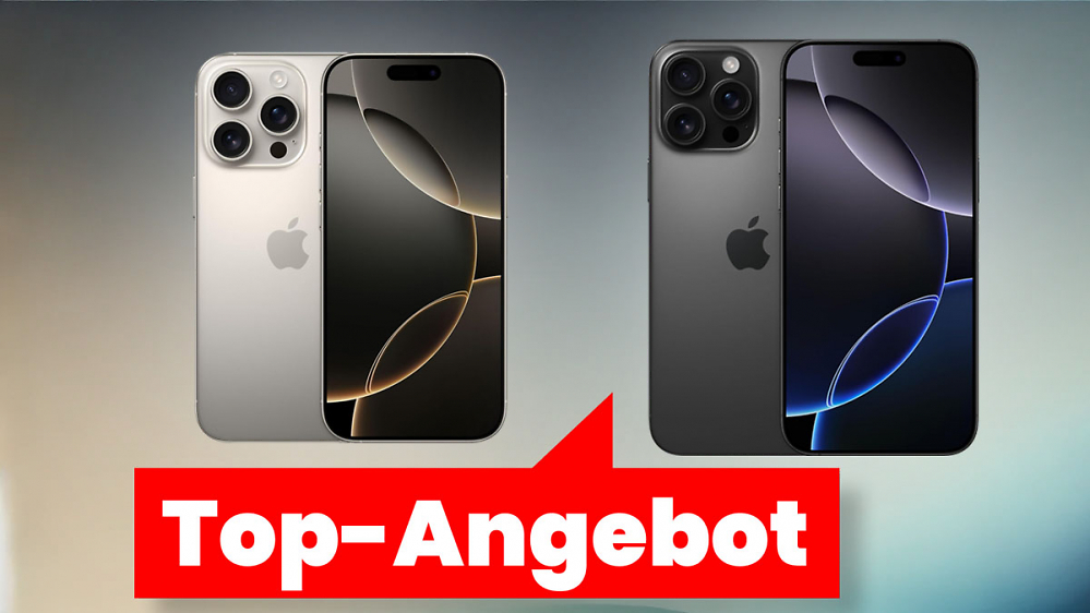 Deal: iPhone 16 Pro (Max) abseits von ebay bei Amazon am günstigsten - warum teuer im Apple Store kaufen?
