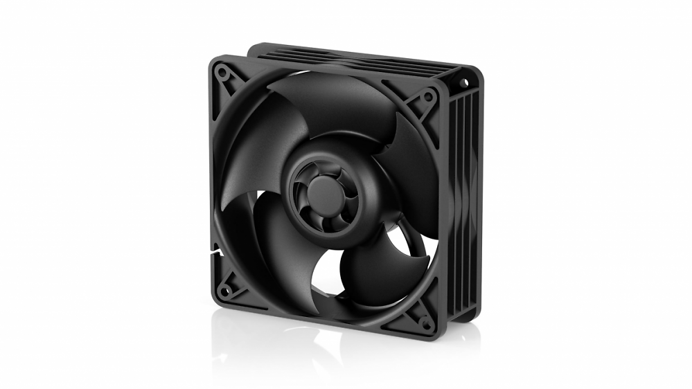 Arctic S12038-8K: Lüfter kühlt Lüftermotor per Lüfter