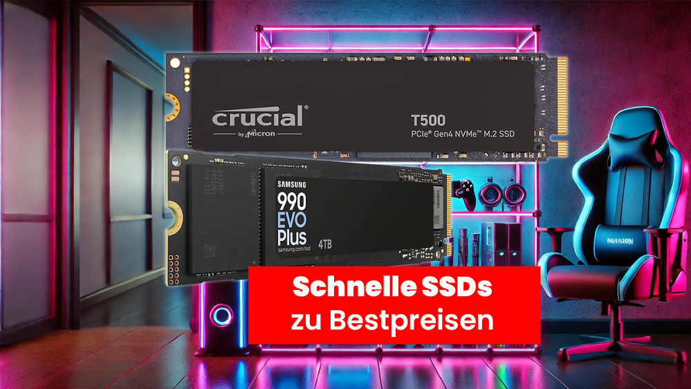 Last-Minute-Angebote nach Black Friday: SSD-Deals vor Weihnachten 
