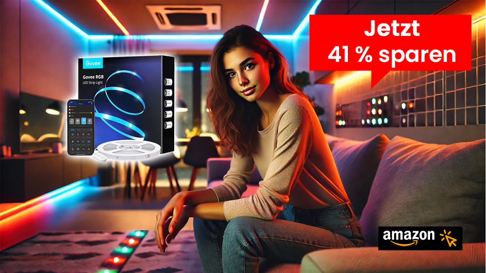 Deal: Philips Hue zu teuer? Amazon schmeißt smarten LED-Strip von Govee für nur 9,99 Euro raus