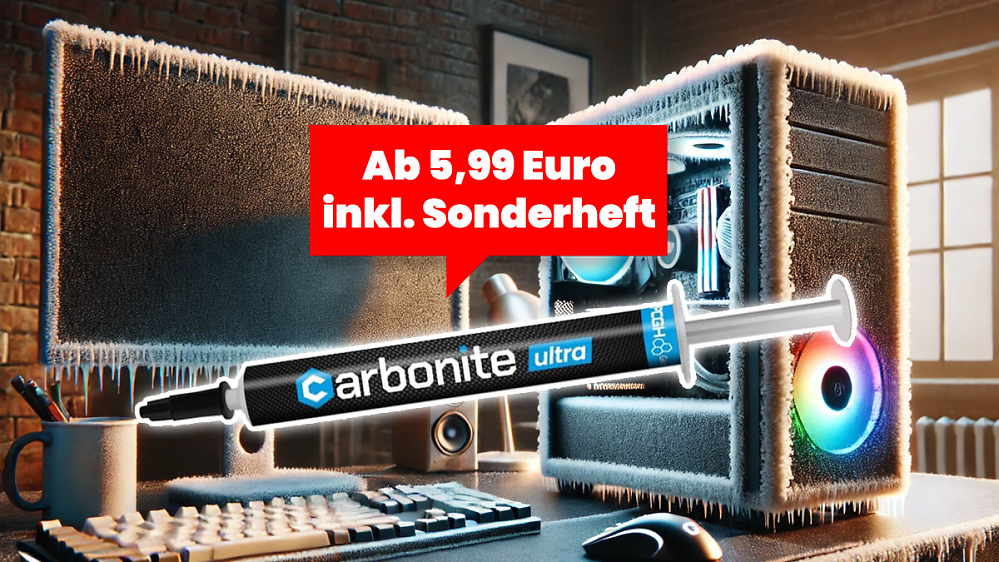 Wärmeleitpaste gesucht? Doppelter Inhalt zum gleichen Preis bei PCGH Carbonite Ultra