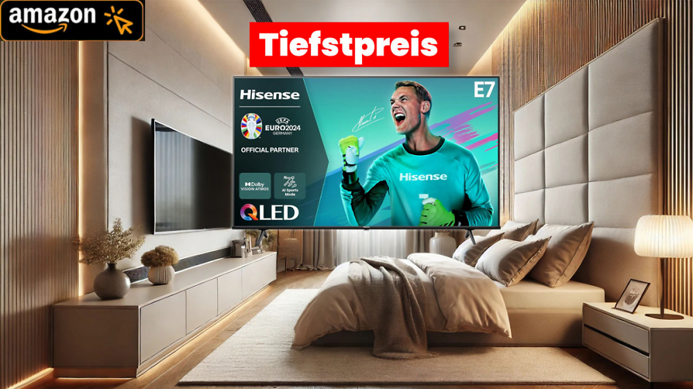 Deal wie am Black Friday: Amazon schmeißt smarten QLED-TV für nicht mal 280 Euro raus