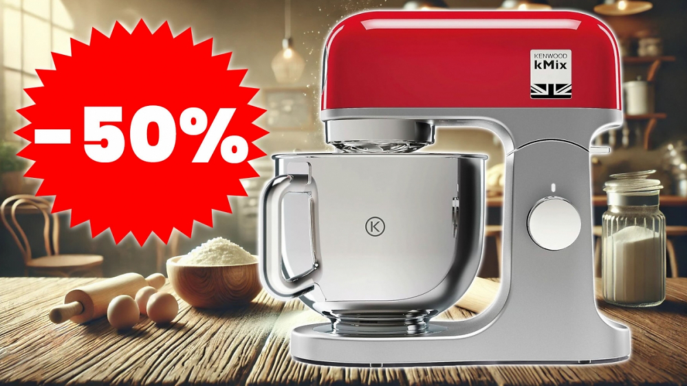 Weihnachtszeit ist Backzeit: bis zu 50 % Rabatt auf Küchenmaschinen von Kenwood, Bosch, KitchenAid