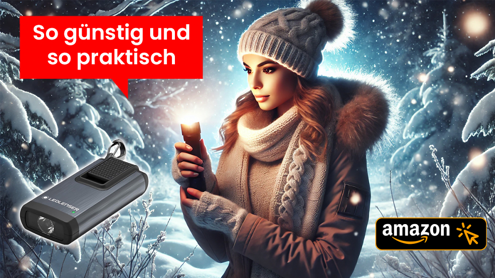 Taschenlampe für nur 12,99 Euro: Amazon schmeißt kleine Leuchte von Ledlenser zum neuen Bestpreis raus