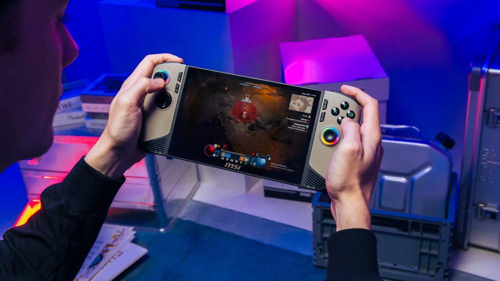 MSI Claw 8 AI+: Gaming-Handheld-Topmodell mit Battlemage jetzt im Handel