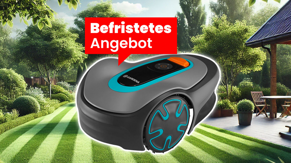 Angebot bald vergriffen: Gardena Mähroboter zum Hammerpreis bei Amazon