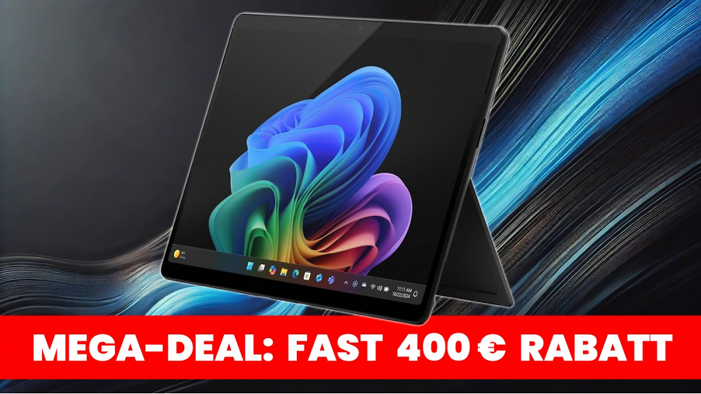 Deal: Microsoft Surface Pro 11 vs. iPad Pro & Galaxy Tab: Das 2-in-1-Gerät im Rabatt-Duell