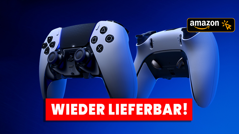 Deal: Endlich wieder verfügbar: Amazon haut PS5 DualSense Edge Wireless-Controller günstig raus! (Update)